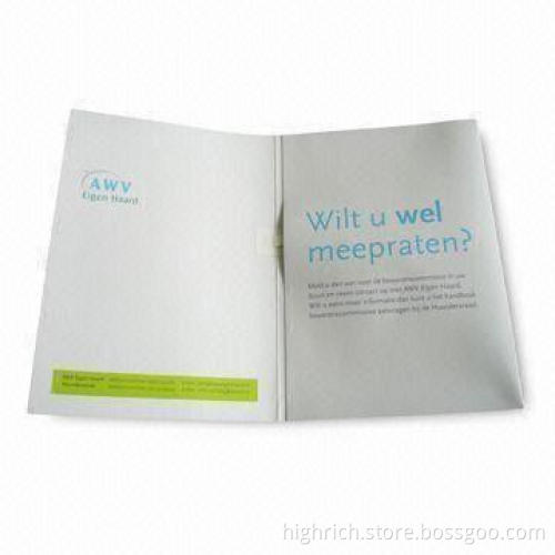 Greeting Card with Sound, Customized Designs are Accepted
